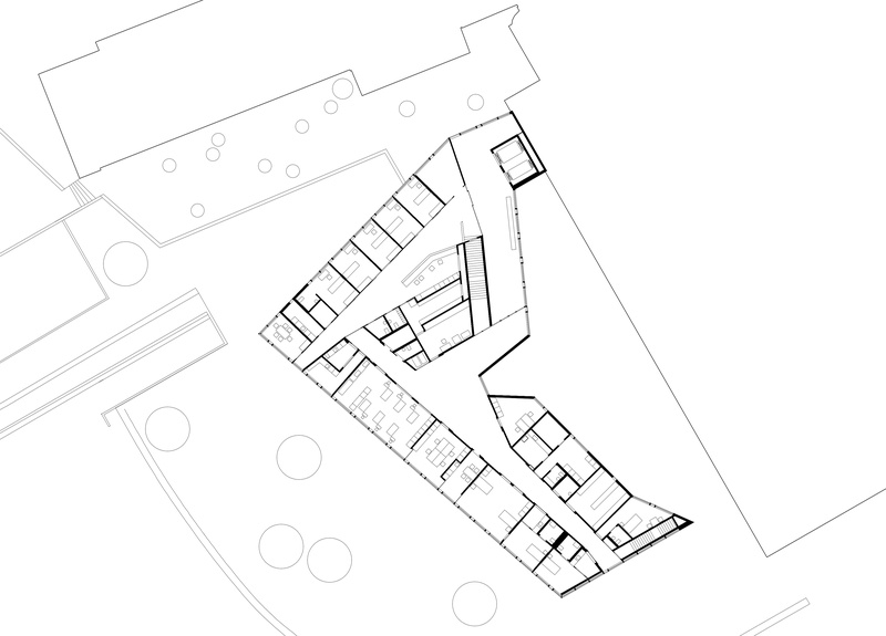 Biel, KInderspital Wildermet, Plan, Grundriss