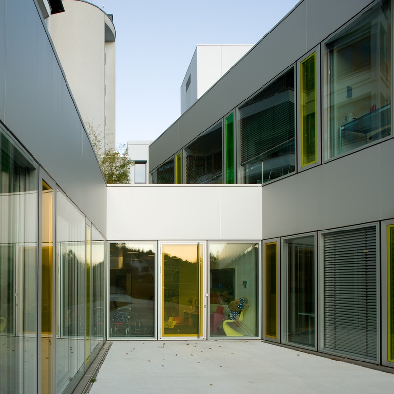 Biel, KInderspital Wildermet, Innenhof