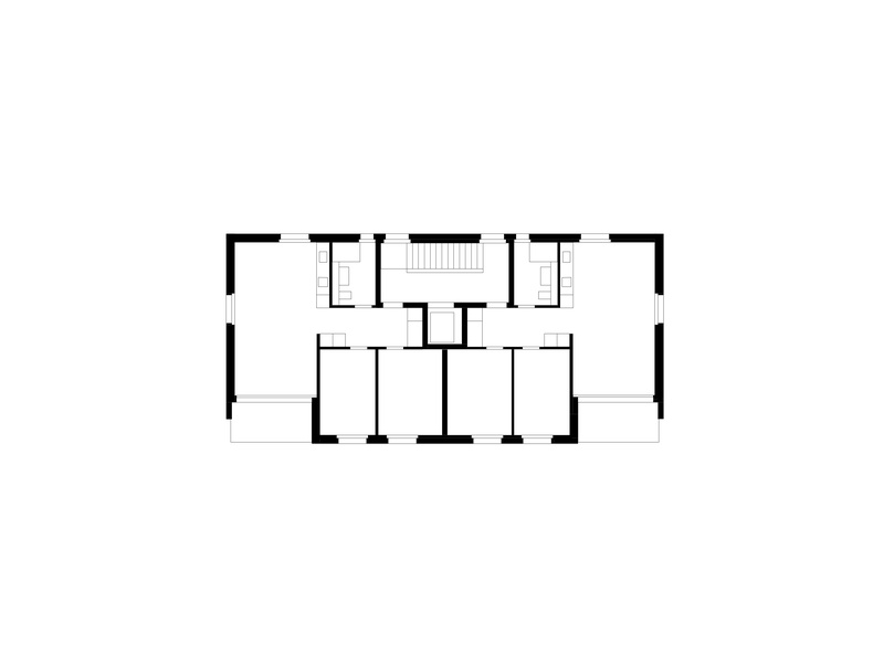 Mehrfamilienhaus, Kerzers, Gerbegasse, wahliruefli, Grundriss
