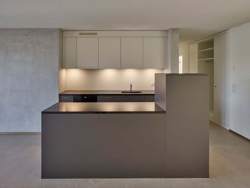 Wohnueberbauung, Oberfeldpark, Gerlafingen, wahliruefli, Kueche