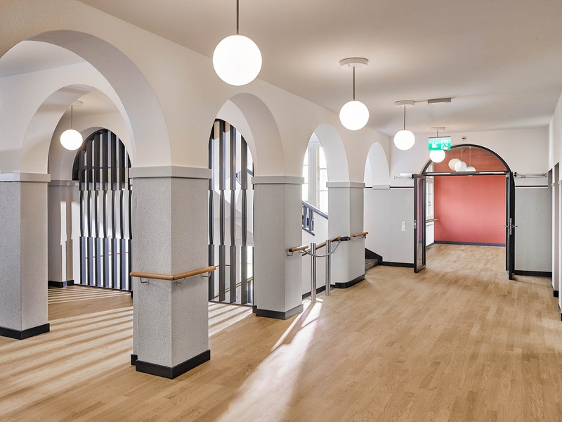 wahliruefli, Schloessli Biel, Innensanierung Gebaeude A, Treppenhaus