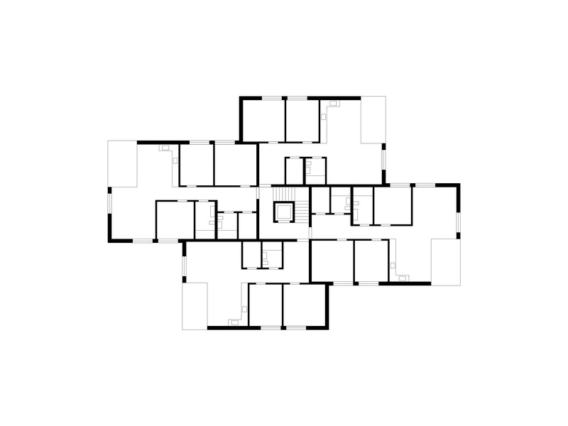 Bellvuepark, Port, wahliruefli, Grundriss