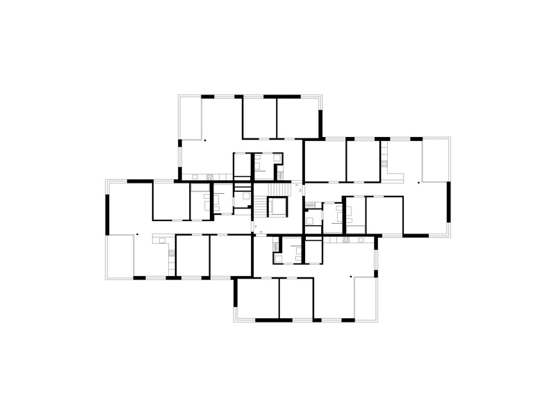 Bellvuepark, Port, wahliruefli, Grundriss