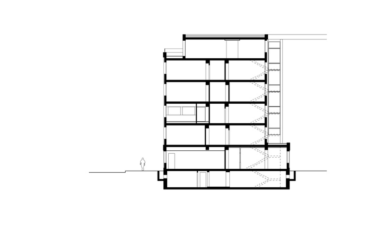 Rueschlistrasse, Biel Querschnitt