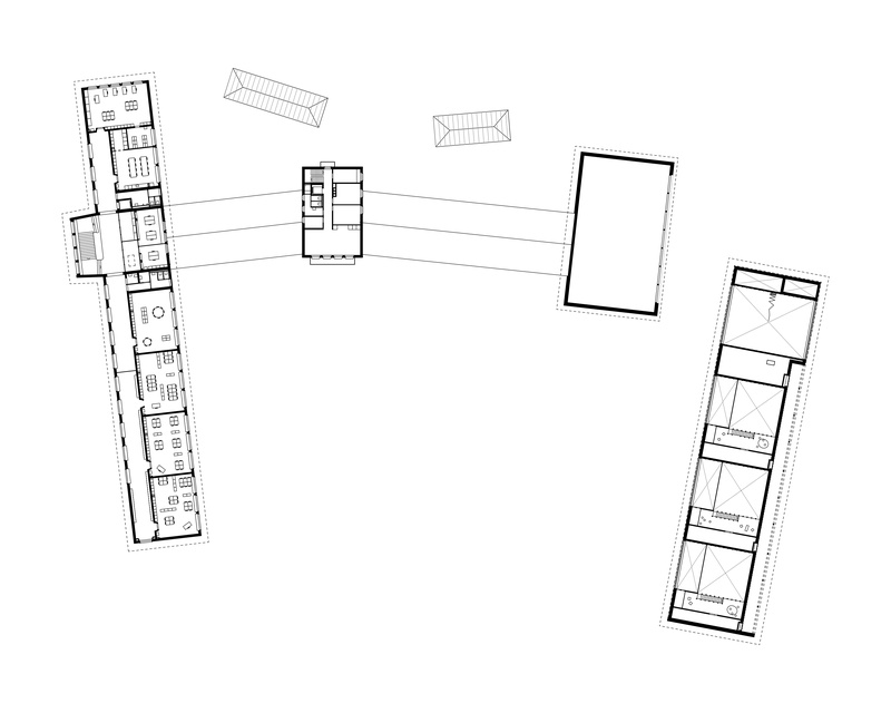 Situationsplan, Erweiterung und Gesamtsanierung, Schulpark Solothurn