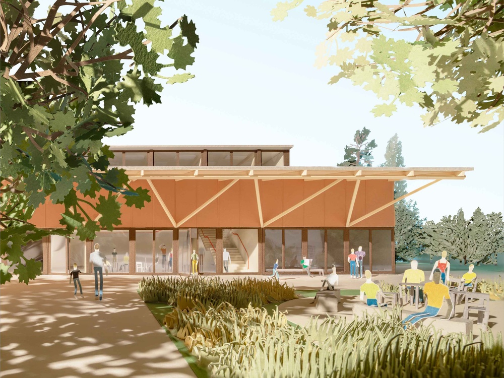 2. Rang / 1. Ankauf, 2024, Wettbewerb Sporthalle Gländ, Gerlafingen