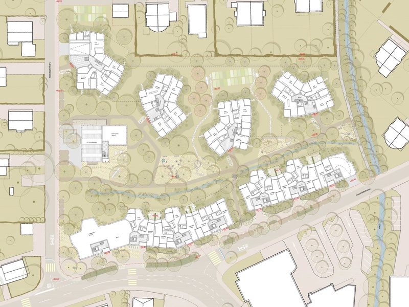 Situation mit Erdgeschoss